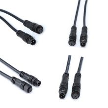 M12 5pin A coding A code waterproof IP68 straight male female aviation sensor cable wire round circular connector